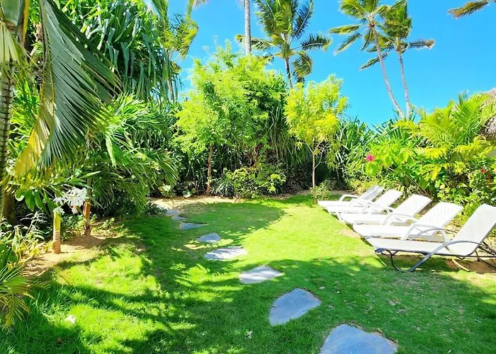 Beach Front 3 Bedroom Villa With Pool Sleeps 7