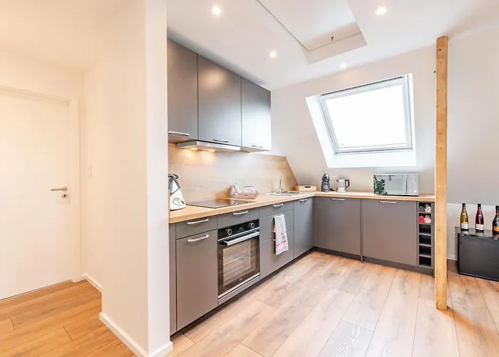 Alsace Moderne - T2 60 M2, Terrasse, Fibre & Netflix - Niederbronn-Les-Bains