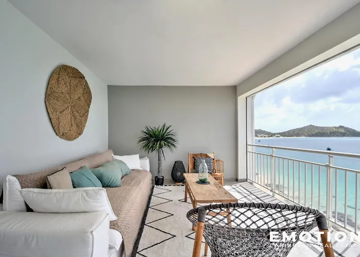 Appartement 2 Chambres Sur La Belle Plage De Grand Case