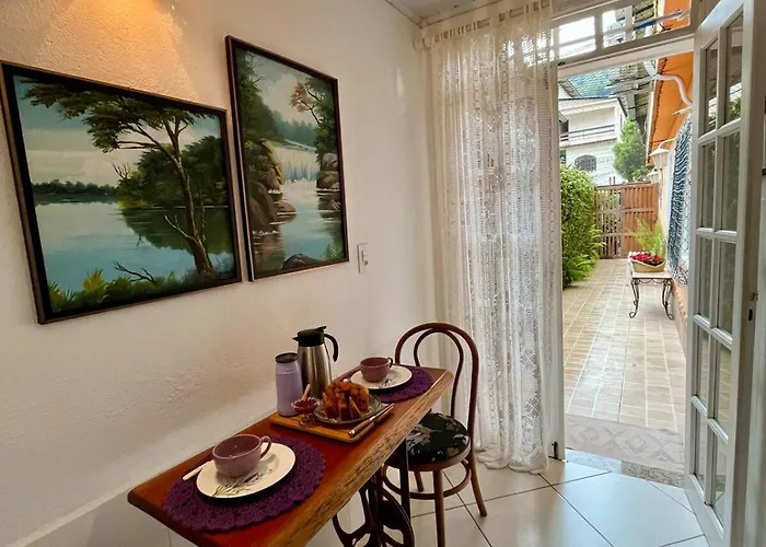 Cantinho Ítalo-Germânico Hospedagem - Suíte Lavanda - Centro, Marechal Floriano-ES