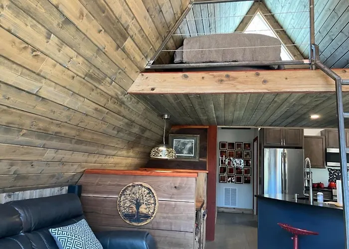 Canyon A-Frame Cabin - Fire Pit, Sauna, Hiking