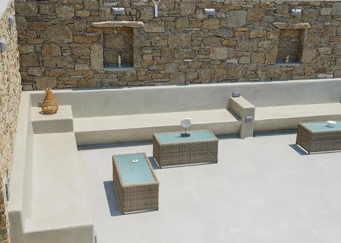 Aether Mykonos 5Br Villa With Serene Port & Town Views