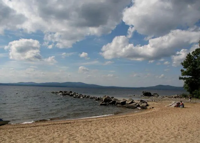 A-Frame Cabin Rental Set Alongside Sebago Lake On Frye Island, Maine