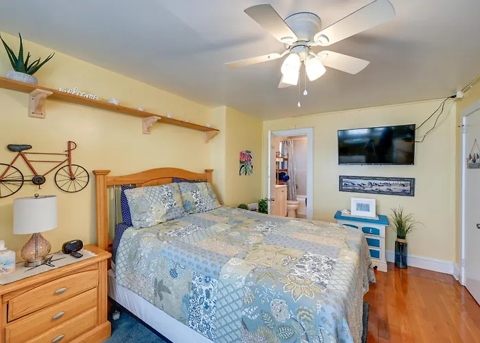 Walkable Ocean City Studio, Extended Stays