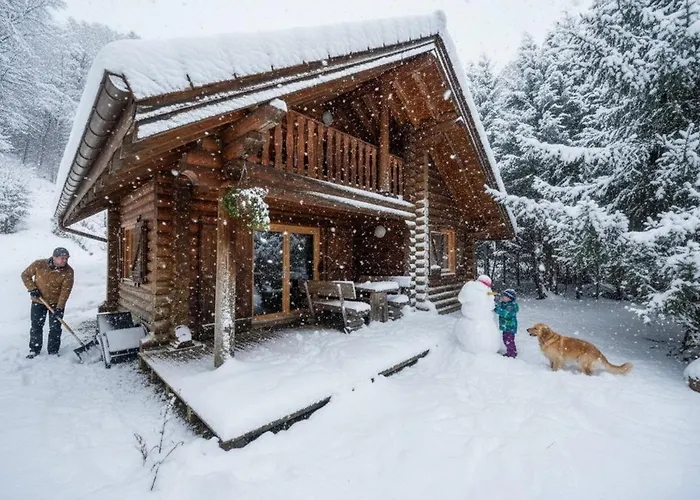 L'Oursblanc Chalet En Rondins