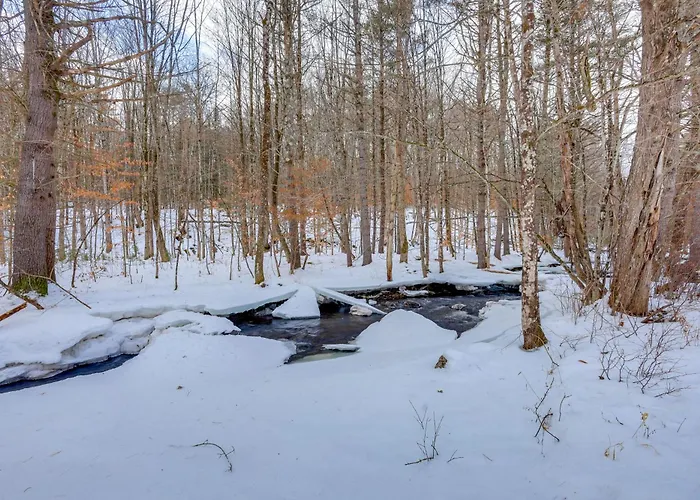 A-Frame W/ Game Room: Lake George Winter Escape