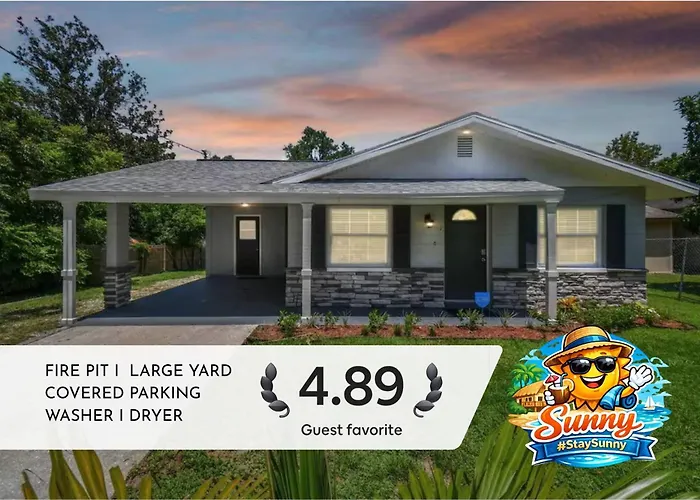 Comfortable Home In Dade City!