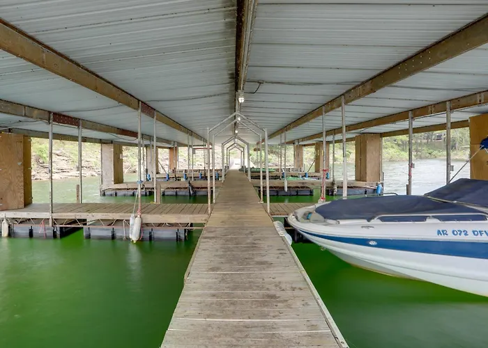 Bring Your Boat! Greers Ferry Lake Home W/ Slip