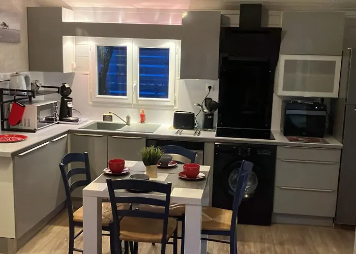Chalet T3 15 Min Plage Grande Terasse Et Piscine