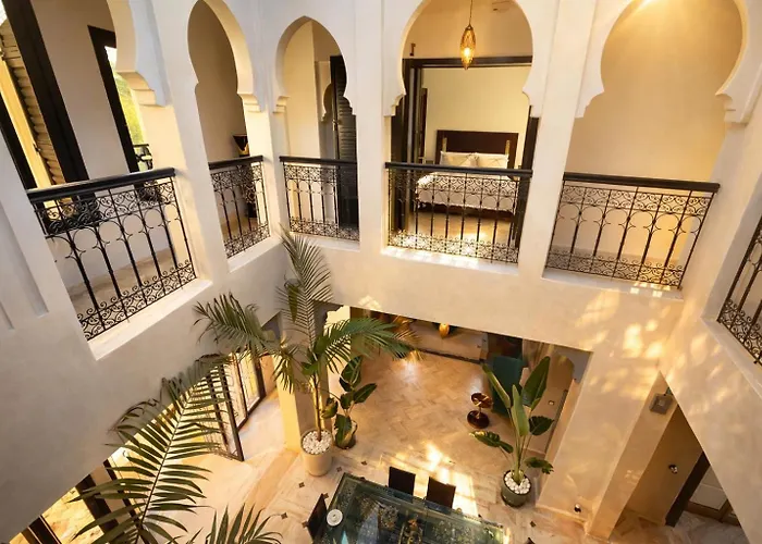 Private Riad Alemania In Marrakesh - Pool - Rooftop