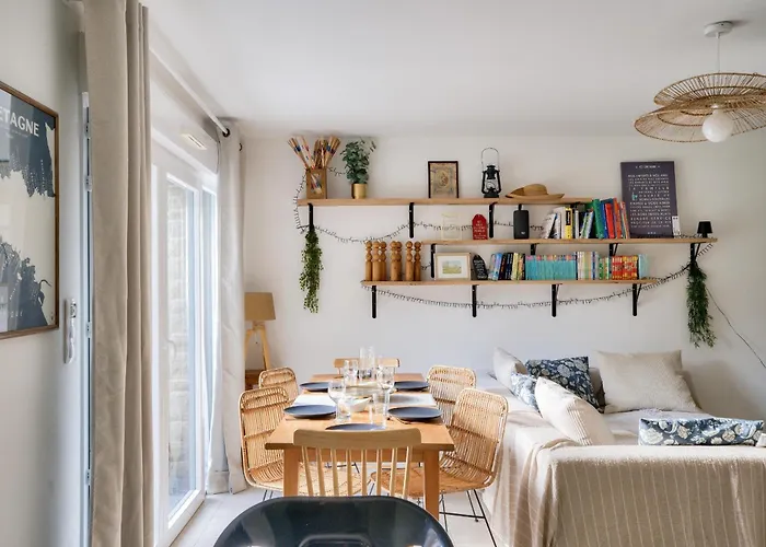 Charmante Maison Pour 6 Avec Jardin