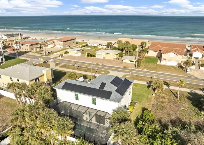 Ponce Inlet Surf Villa- Steps To Beach With Pool And Spa!