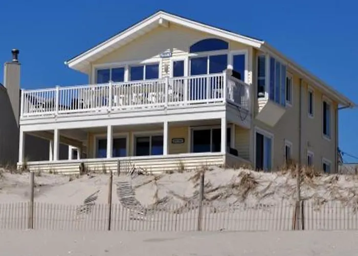 Ocean Front 1St Floor Duplex With Expansive Views In Brant Beach With Private Beach Access 12094