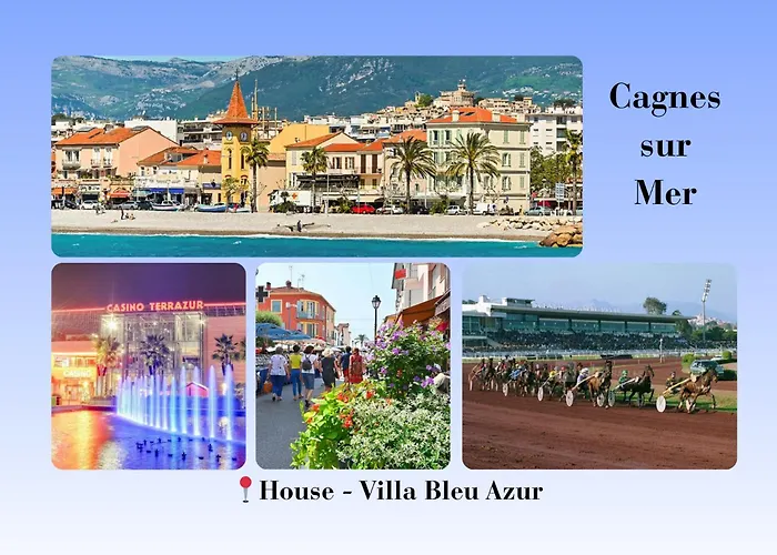 Villa Bleu Azur - Elegance Privee Avec Vue Mer & Montagne