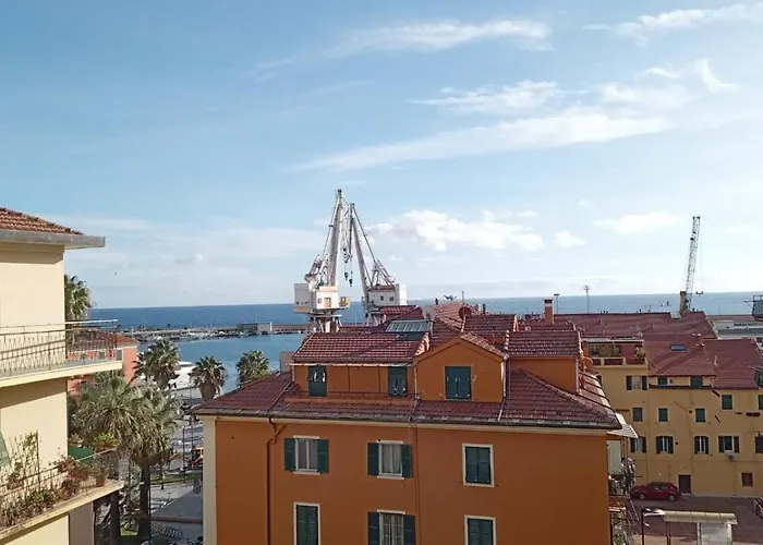 L'Attico Sul Porto, Sea View, Wide Terrace, Imperia Center