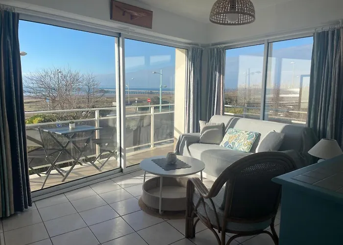 Appartement T2 Vue Mer Les Pieds Dans L'Eau Avec Parking Prive