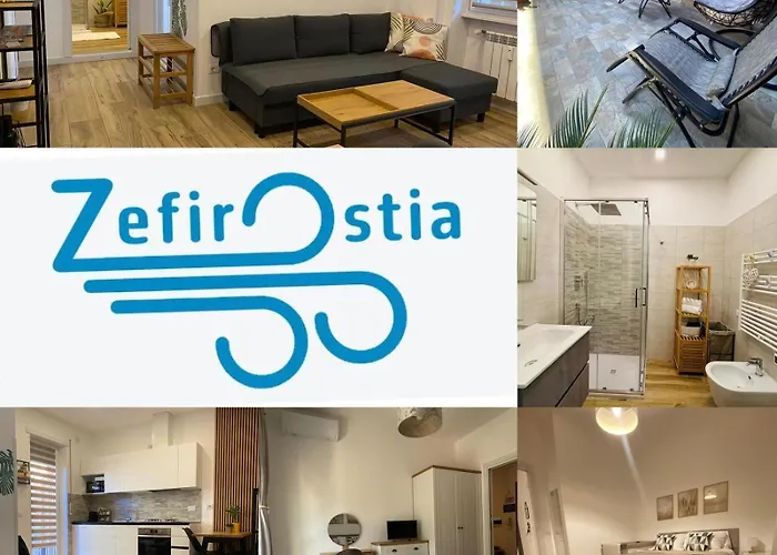 Zefiro Ostia-Free Parking & Terrace