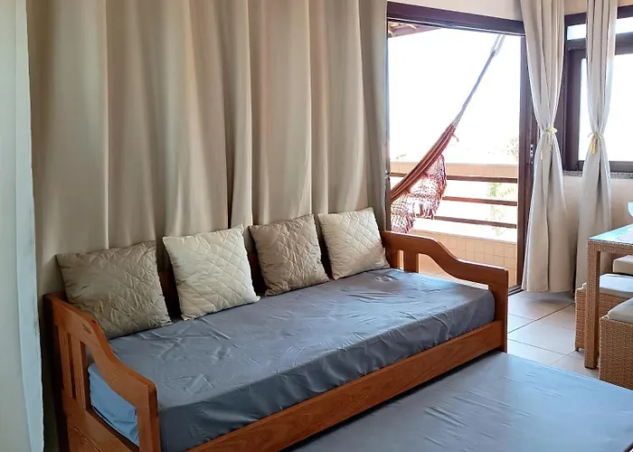 Flat Malua - Apartamento Pé Na Areia Com Vista Mar Taíba-CE