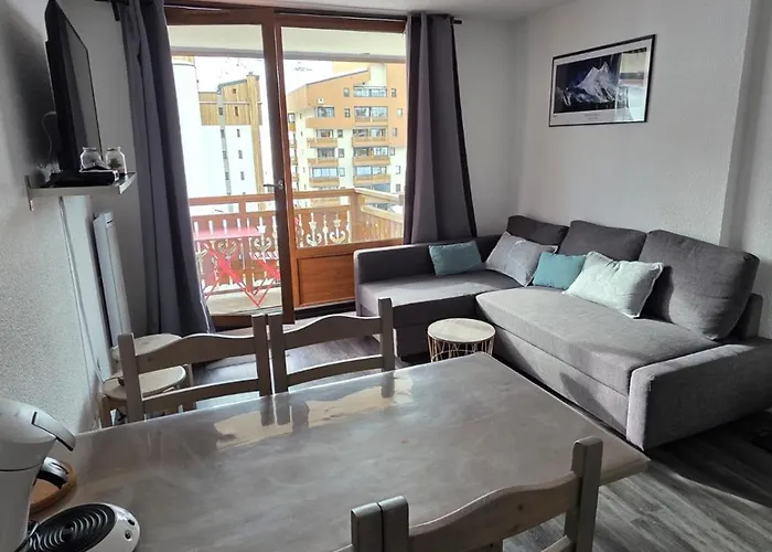 Val Thorens Studio 4 Pers Residence La Roche Blanche