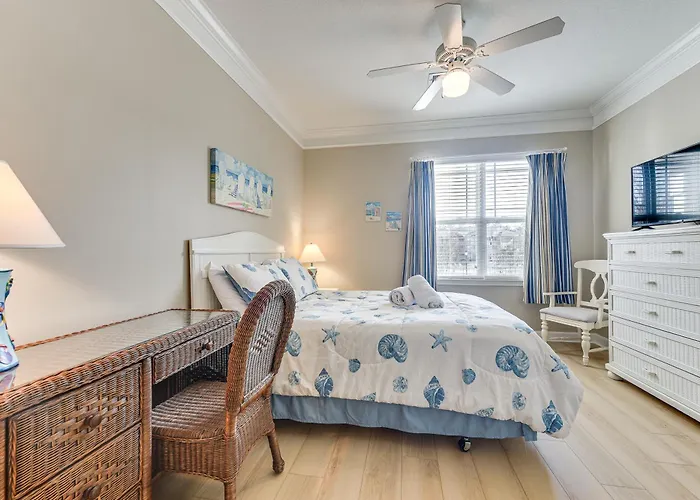 Pool & Private Balcony! Crow Creek Golf Club Condo