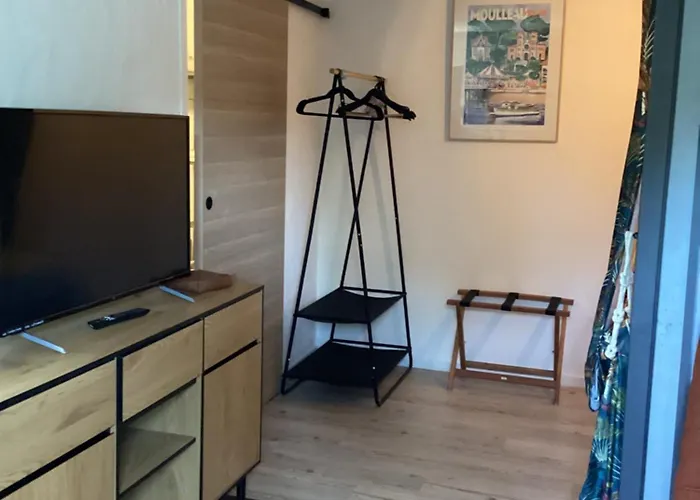 Studio Avec Grande Terrasse Et Jardin Privatif Au Pyla