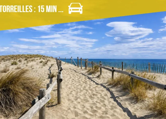Elegance Castillet - Plein Centre Proche Gare Bus Et Transports - Ideal Couple Ou Pro - Moderne Et Confort - Offre Speciale