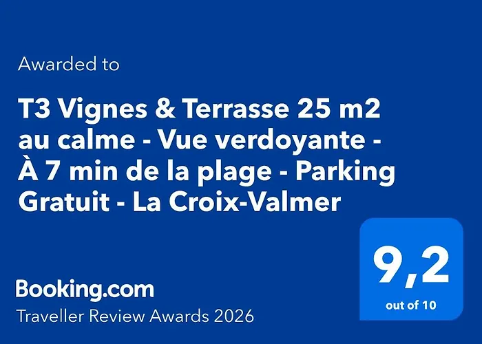 Le Balcon Sur Les Vignes -T3 Standing Climatise Au Dernier Etage - Terrasse Vue Vignes & Mer - 7 Min De La Plage - La Croix-Valmer