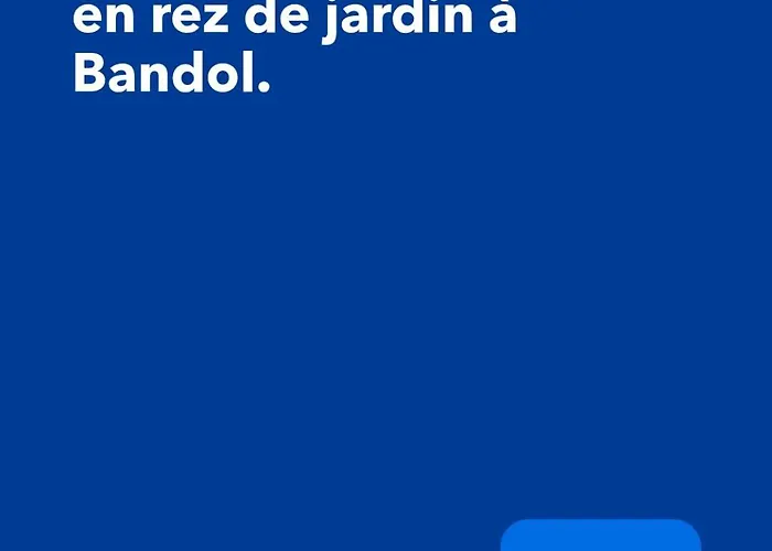 Joli Studio Res Au Calme En Rez De Jardin A Bandol.