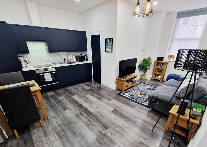 Contemporary 1 Bed Apartment, In Central Buxton