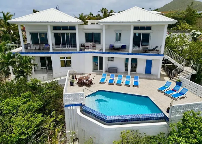 Ocean Pearl - Spacious Villa In Dawn Beach