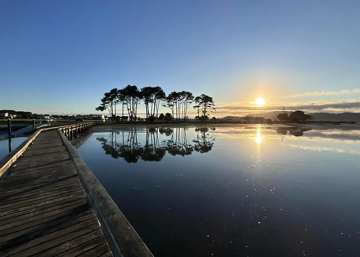 Sunsets On Harbour Kauri Or Totara Cabin