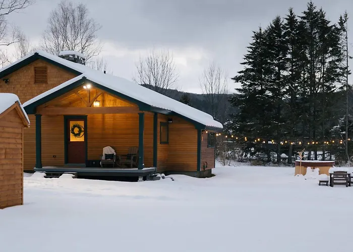 Brookside Cabin And Hot Tub Near Woodstock Vermont