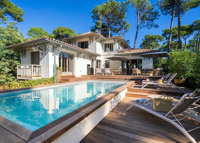 Divine Villa Au Calme - Entre Moulleau Et Golf