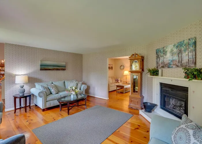 Cozy Pittsfield Gem With Deck, Gazebo And Fireplace