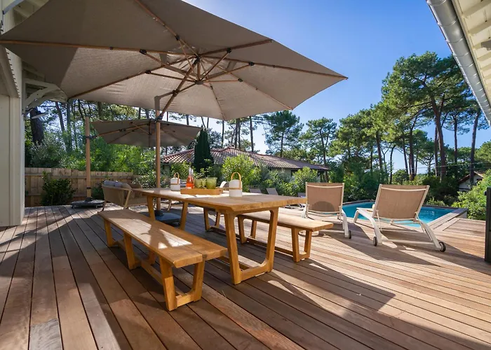 Divine Villa Au Calme - Entre Moulleau Et Golf