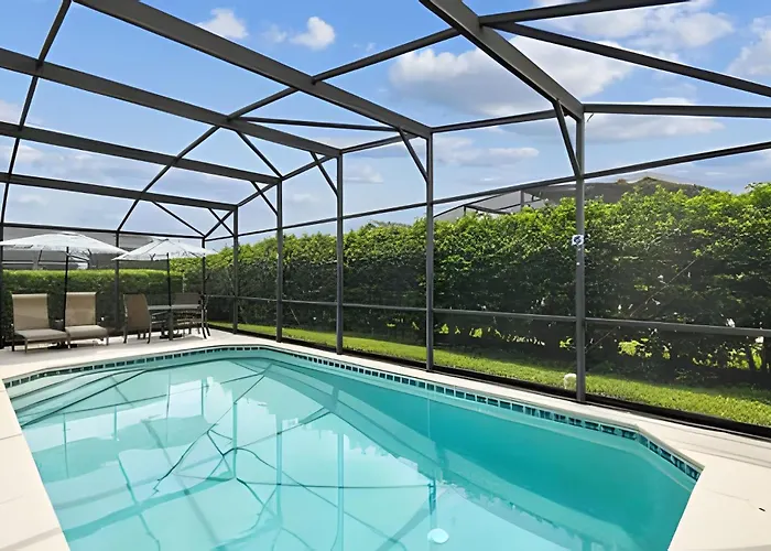 Casa 4Q Glenbrook Com Piscina Perto Disney
