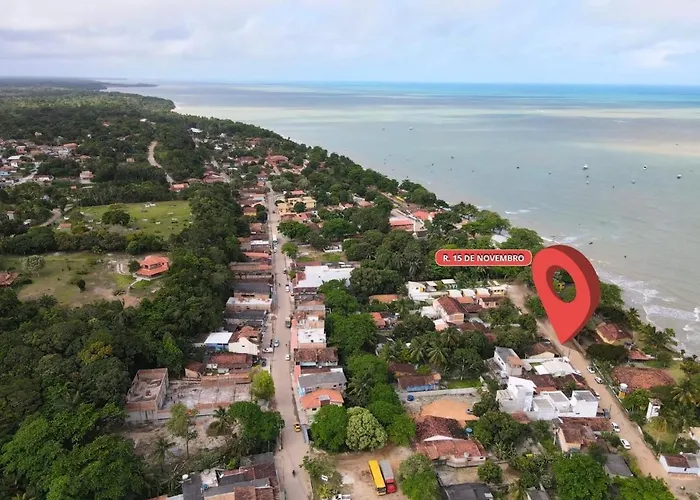 Suíte Cumuruxatiba ótima localização entrada independente à 50 metros da prainha da igreja