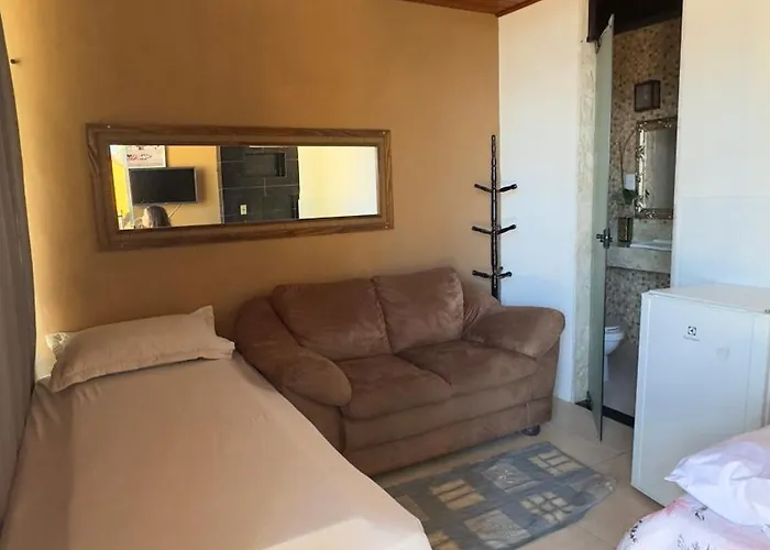 Suíte pé na areia vista para o mar