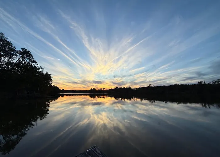 Lake Front Sunset | New Deck | Kayaks | Canoe