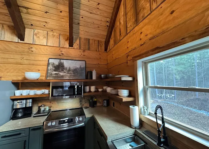 Foxhole Cabin, New Custom Log Cabin In Shenandoah Valley