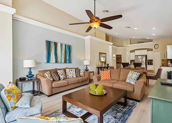 Casa 4Q Glenbrook Com Piscina Perto Disney