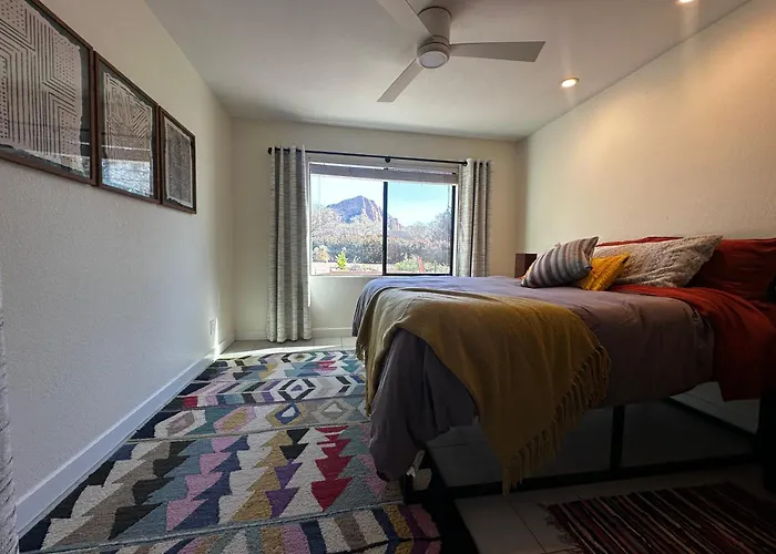Chapel Of The Holy Cross Wellness Retreat, Red Rock Views, Trail Proximity, On Site Services, Quiet, Central Location