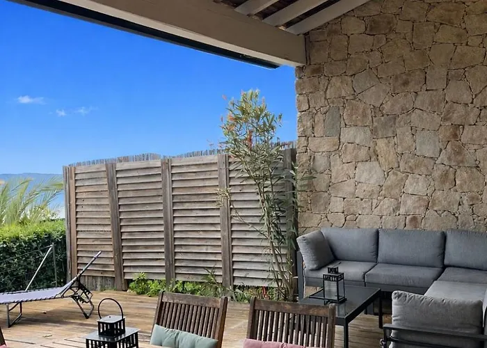 Mini-Villa Avec Vue Mer Et Piscine