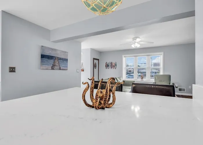 Seaside Park Beach Home 3Br W Deck Peloton Parking 6 Beach Passes