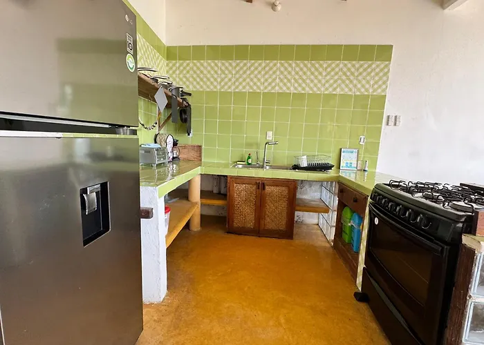 Refugio Tropical Con Alberca, Wifi Starlink Y Vista Al Mar