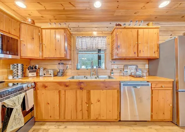 Modern Mountain Cabin, Hot Tub, Hot Springs, Va