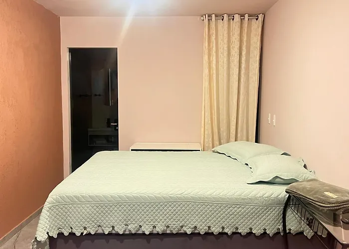 Quartos privativos com ar-condicionado