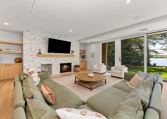 New! Tilted Pine - Lake Access Modern Home