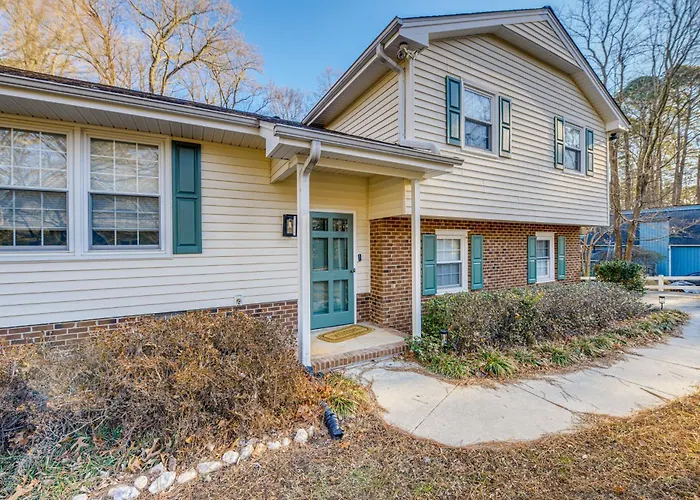 Home 1 Mi To Dtwn Cary! Easy Commute To Triangle