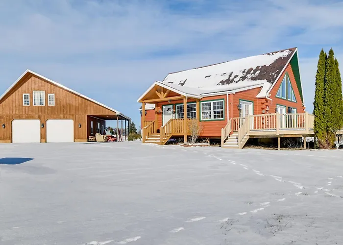 Steps From Lake George! 8-Acre Home W/ Dock Access
